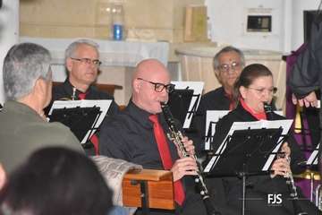 Concierto Sacro de la Banda Municipal en El Calero/FJS Fotografía.